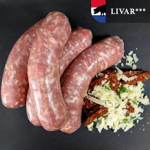 Braadworst LIVAR - zontomaat/parmigiano DOP