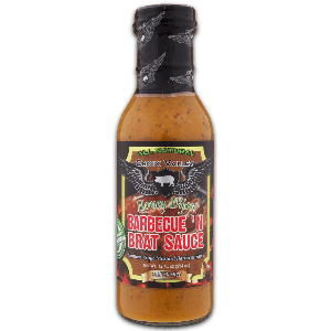 Croix Valley Honey Dijon Barbecue N Brat Sauce -fles 354g