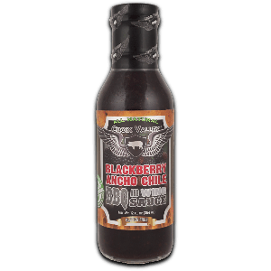 Croix Valley Blackberry Ancho Chile BBQ Wing Sauce -fles 354g