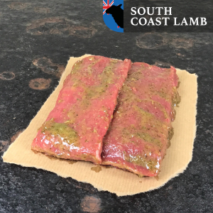 Lamsfilet Cafe de Paris (knofloook tuinkruiden) Nieuw Zeeland