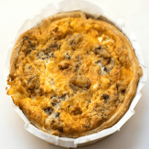 Quiche Fromage pear walnut
