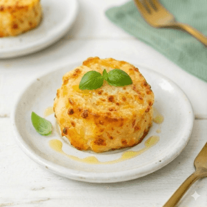 Gratin tart creamy cheese