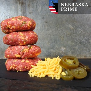 Black Angus tapas- gourmetburgertje cheddar/jalapeno