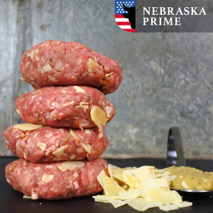 Black Angus tapas- gourmetburgertjes Old Amsterdam/mosterd