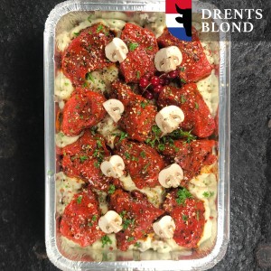 Ovenslee kogelbiefstuk in pepersaus