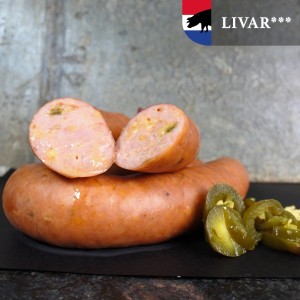 Rookworst met cheddar & jalapeno LIVAR