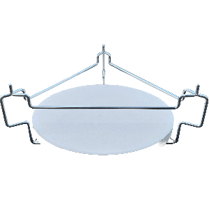 Platesetter rack with deflector compact 15 inch