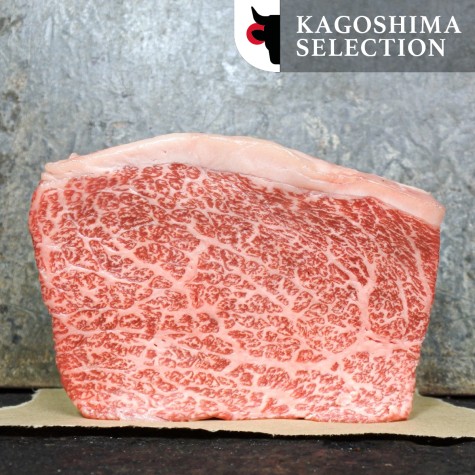Japans Wagyu picanhasteak Kagoshima A5+ BMS12