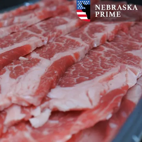 Shabu Shabu chuck steak Black Angus USA 2mm
