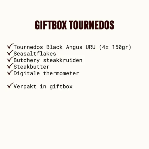 GIFT BOX Tournedos