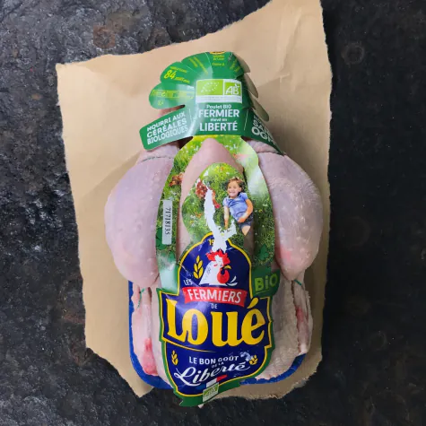 Biologische kip Fermier de Loue