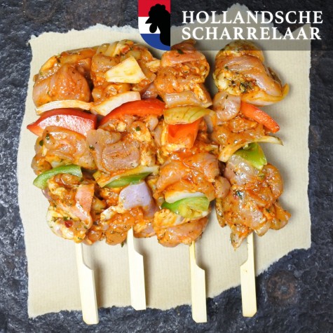 Kipdij shaslick Scharrel