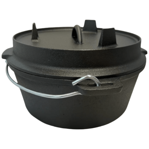 Gietijzeren dutch oven 5,7L (6qt) Keij