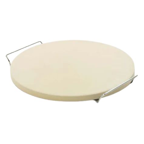 Pizzasteen Met Houder 38 Cm - 2 Cm Dik