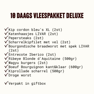 10-day Meat Package Deluxe (2 p)