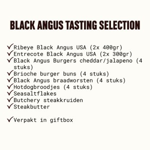 Black Angus Tasting Selection