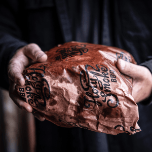 Holy smoke BBQ pink butcher paper