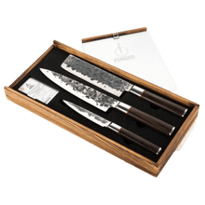 Forged Sebra 3-piece knife set