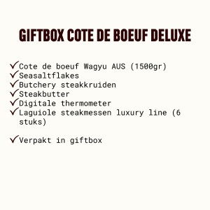 GIFT BOX Cote du Boeuf Deluxe