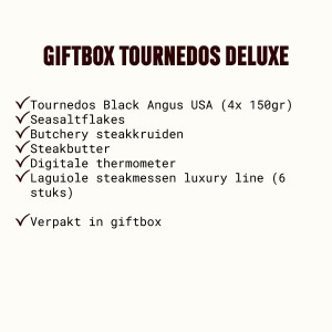 GIFT BOX Tournedos Deluxe