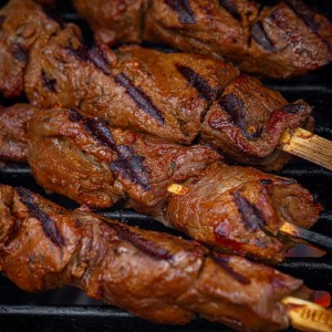 Tenderloin skewer Argentina spice Black Angus Premium Grassfed ARG