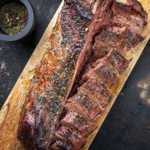 Back of venison whole