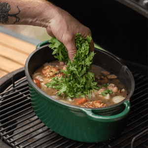 Green Dutch Oven Oval