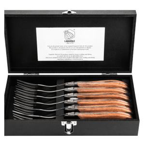 6 Laguiole Forks Rose