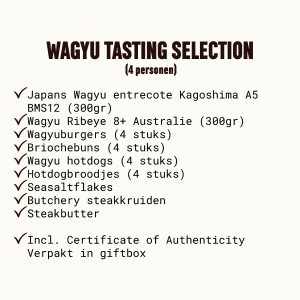 Wagyu Tasting Selection (4 p)