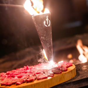 Forged flambadou sfeer