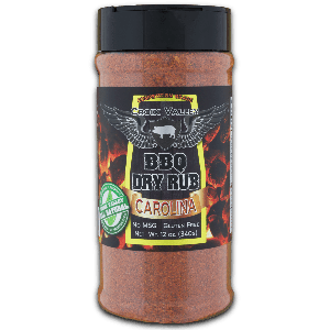 Croix Valley Carolina BBQ Dry Rub -strooibus 340g