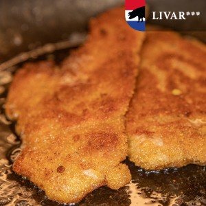 gepaneerde schnitzel livar