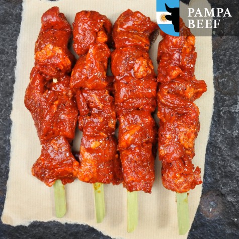 Bavettespies churrasco fiesta Black Angus Premium Grassfed ARG