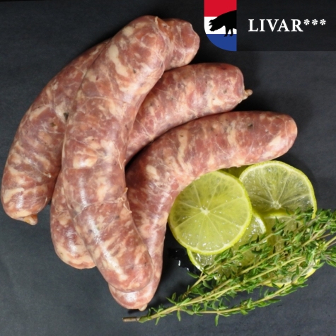 Braadworst Livar - Limoen/Tijm
