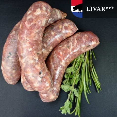 Braadworst LIVAR - rozemarijn/oregano