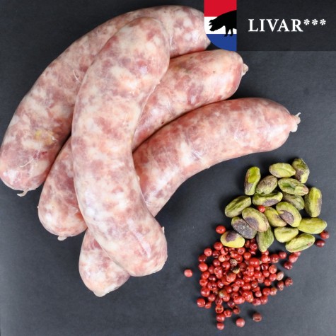 Braadworst LIVAR - pistache/cacao