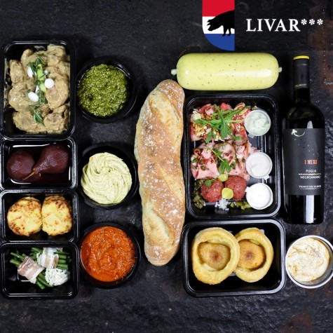 Dinerbox Varkenshaas in Roomsaus