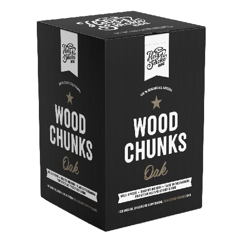 Holy smoke BBQ smoke wood chunks oak