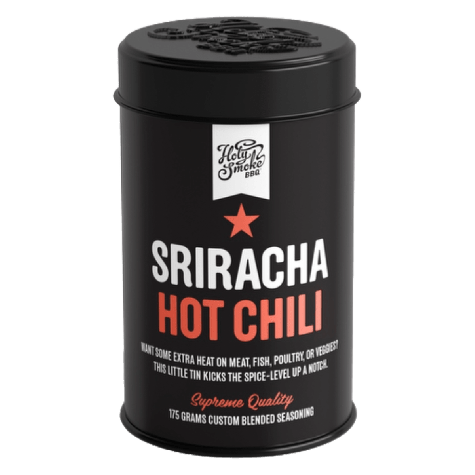 Holy smoke BBQ sriracha hot chili seasoning