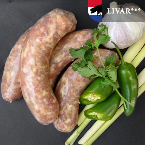 Braadworst LIVAR - thai green curry