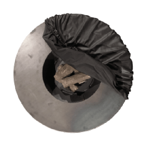 OFYR afdekhoes zwart XL