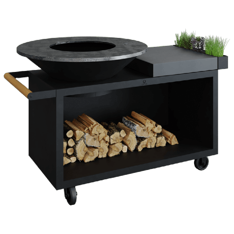 OFYR Island Black 100 PRO Donker Grijs Keramiek