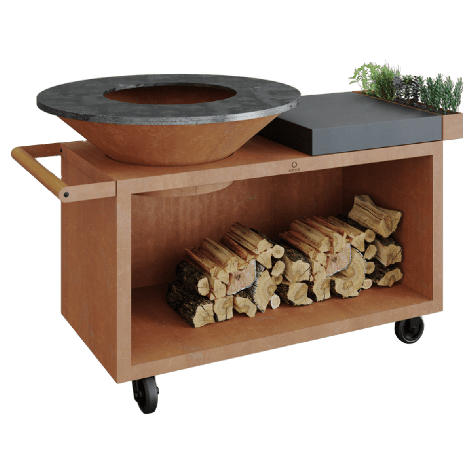 OFYR Island Corten 100 PRO Donker Grijs Keramiek