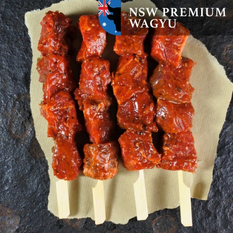 Ossenhaasspies Black Pepper Seasalt Wagyu AUS