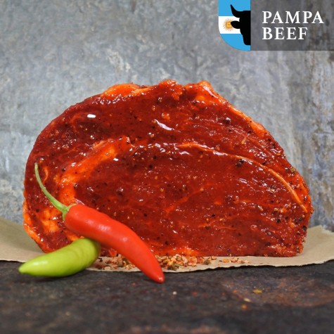 Black Angus Ribeye Argentina spice