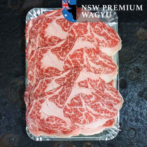 Shabu Shabu rib eye BMS8/9 Wagyu AUS
