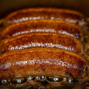4x USA Angus Sausage Old Amsterdam Mustard