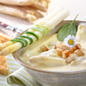 Asparagus soup