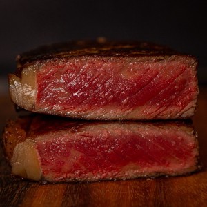 Dry aged sirloin steak Blonde d'Aquitaine