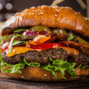 Black Angus burger Classic 140 gram